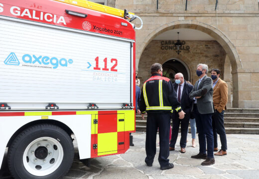 A Xunta destina ao Servizo Municipal de Emerxencias de Noia un novo vehículo para actuar en incendios e labores de salvamento